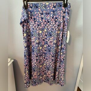 Brand New with Tags Azure Skirt by LulaRoe